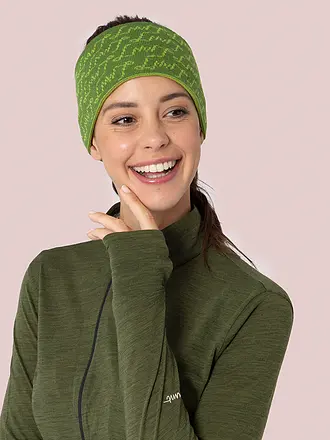 LAMUNT | Fascia per capelli Martha Iconic | grün